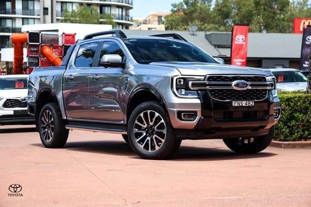 2024 Ford Ranger Platinum in Silver