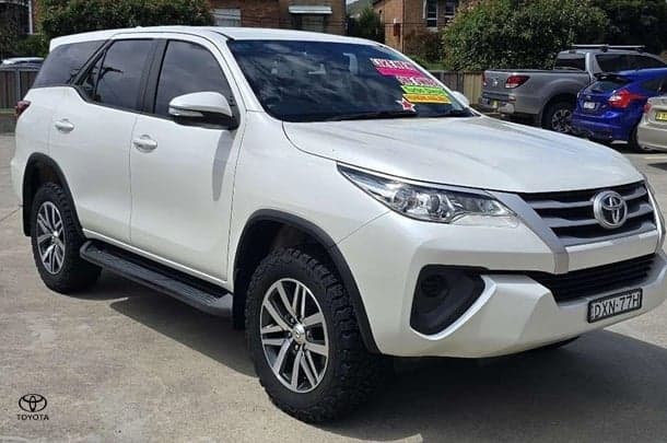 2015 Toyota Fortuner GX in White