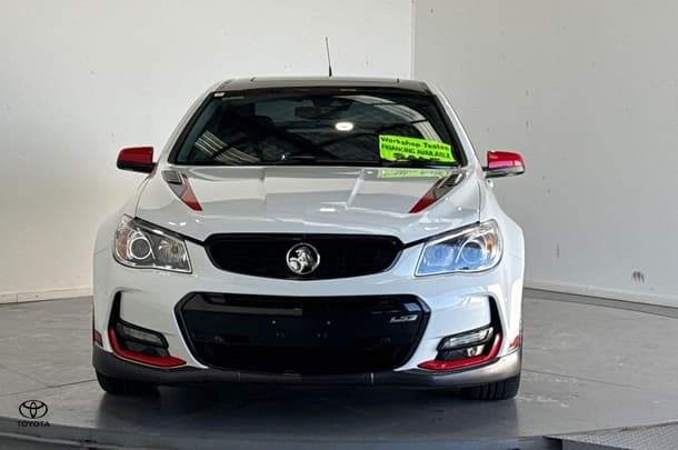 2017 Holden Commodore SS V Redline in White