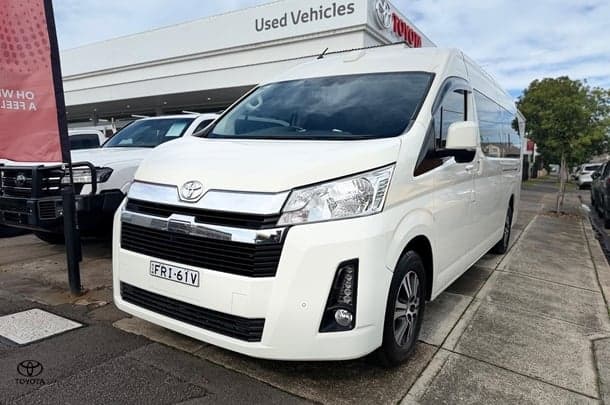 2021 Toyota Hiace Commuter GL in White