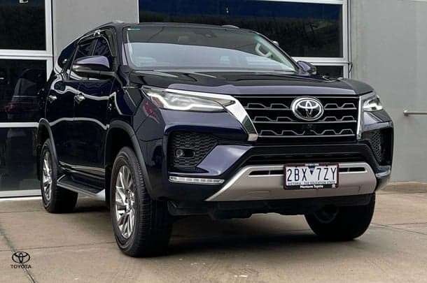 2025 Toyota Fortuner Crusade in Blue