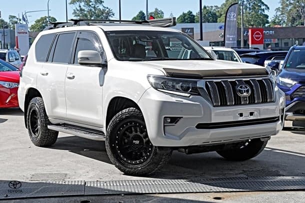 2023 Toyota Landcruiser Prado Kakadu in White