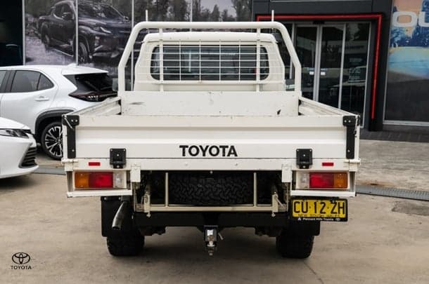 2019 Toyota Landcruiser Workmate in White