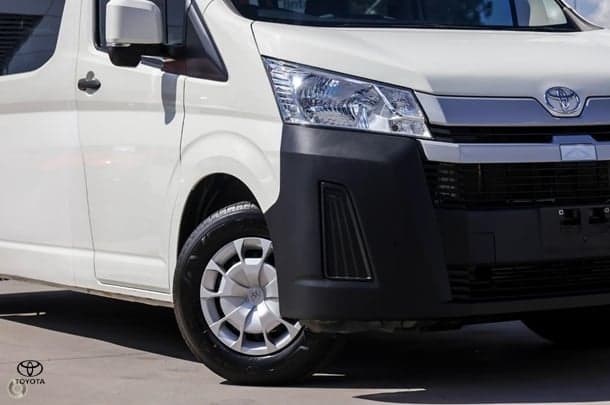 2023 Toyota Hiace Commuter in White