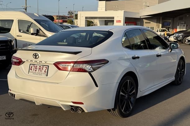 2019 Toyota Camry SX in White