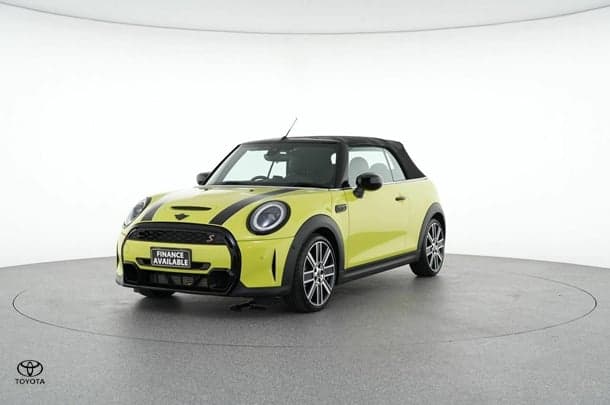 2022 MINI Convertible Cooper S Classic in Yellow