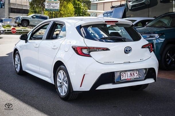 2025 Toyota Corolla Ascent Sport in White