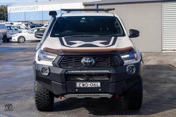 2022 Toyota Hilux Rugged X in White