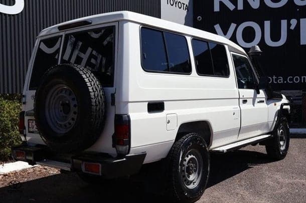 2018 Toyota Landcruiser Workmate Troopcarrier in White