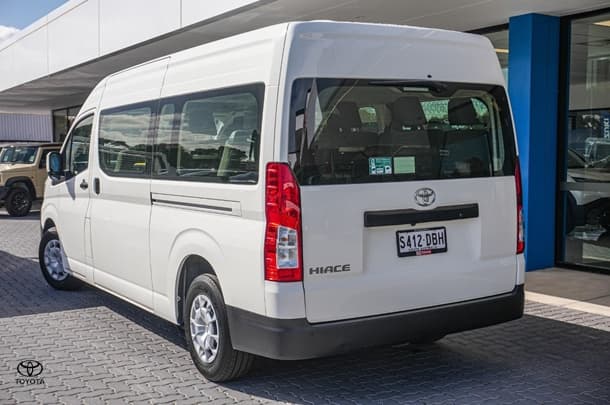 2024 Toyota Hiace Commuter in White