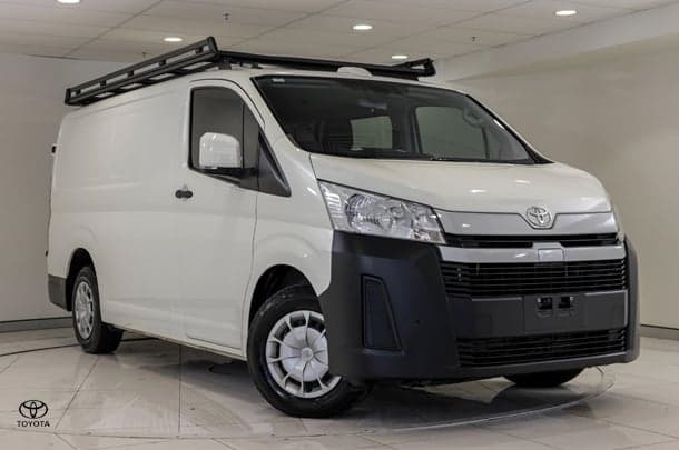 2024 Toyota Hiace LWB in White