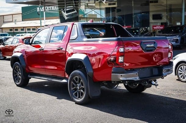 2024 Toyota Hilux Rogue in Red