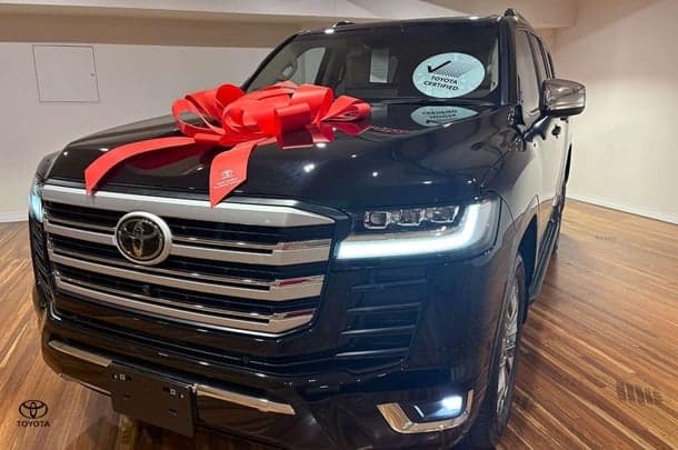 2024 Toyota Landcruiser Sahara ZX in Black