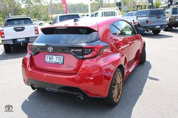 2020 Toyota Yaris GR in Red
