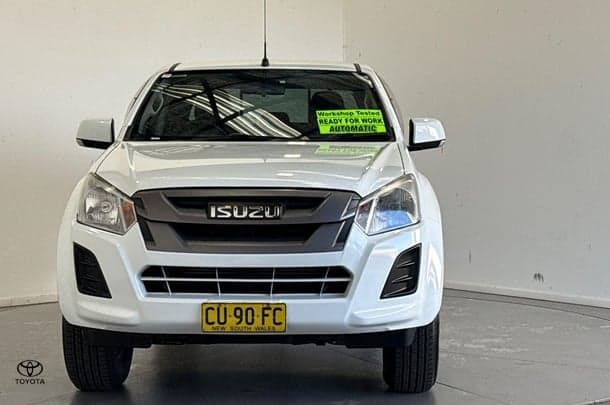 2019 Isuzu D-MAX SX High Ride in White
