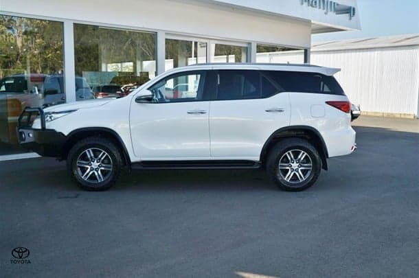 2019 Toyota Fortuner GXL in White