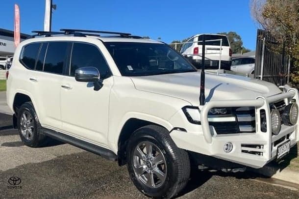 2024 Toyota Landcruiser Sahara in White