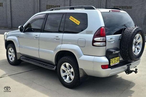 2007 Toyota Landcruiser Prado GXL in Silver