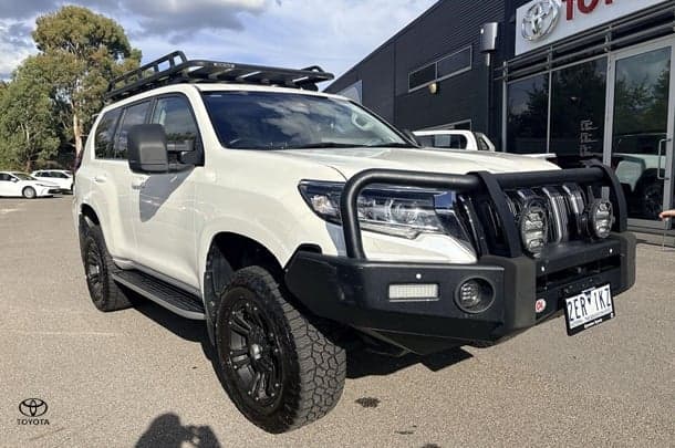 2020 Toyota Landcruiser Prado VX in White