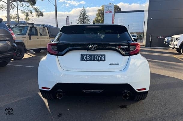2021 Toyota Yaris GR in White