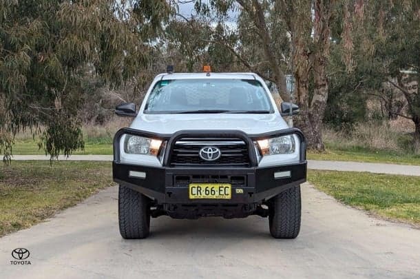 2018 Toyota Hilux SR in White