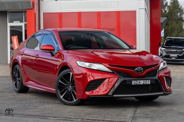 2019 Toyota Camry SX in Red