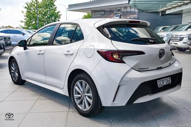 2026 Toyota Corolla Ascent Sport Hybrid in White