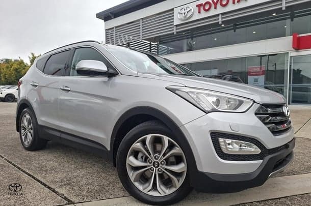 2014 Hyundai Santa Fe Highlander in Silver