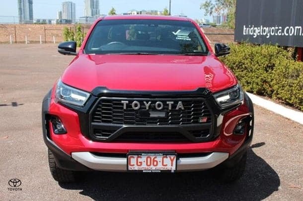 2023 Toyota Hilux GR-S in Red