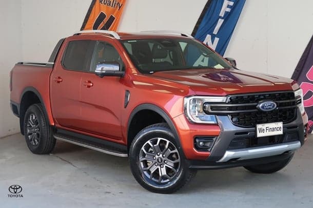 2023 Ford Ranger Wildtrak in Gold
