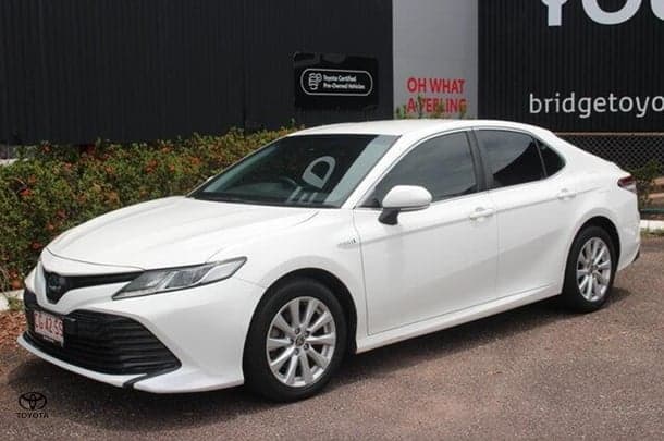 2020 Toyota Camry Ascent in White