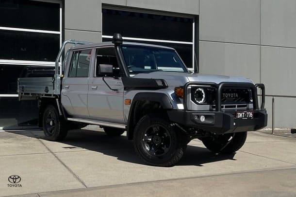 2024 Toyota Landcruiser GXL in Silver