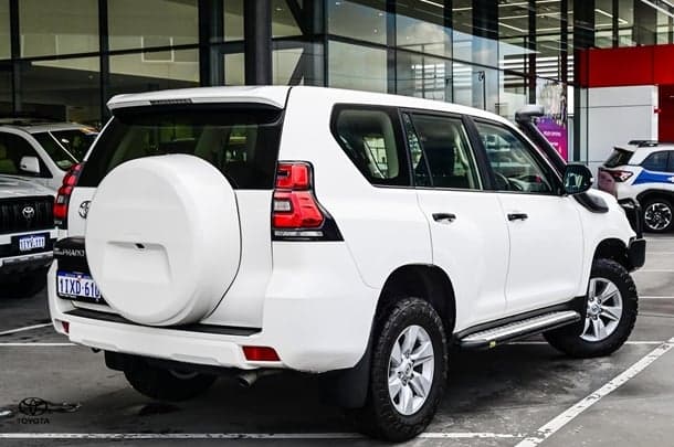 2021 Toyota Landcruiser Prado GX in White