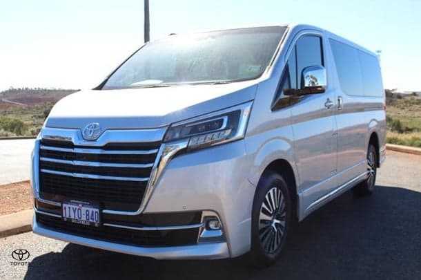 2021 Toyota Granvia Base in Silver