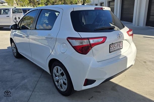 2019 Toyota Yaris Ascent in White