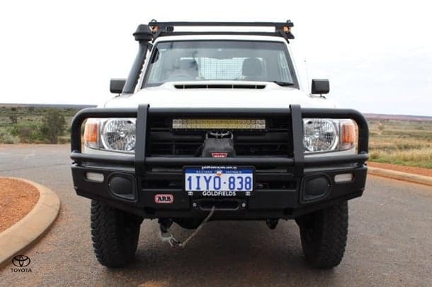2019 Toyota Landcruiser Workmate in White