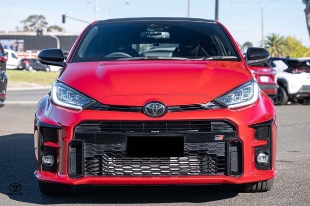 2021 Toyota Yaris GR in Red