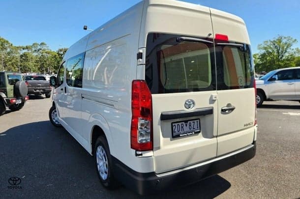 2025 Toyota Hiace SLWB in White