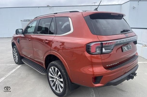 2023 Ford Everest Platinum in Orange
