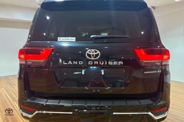 2024 Toyota Landcruiser Sahara ZX in Black