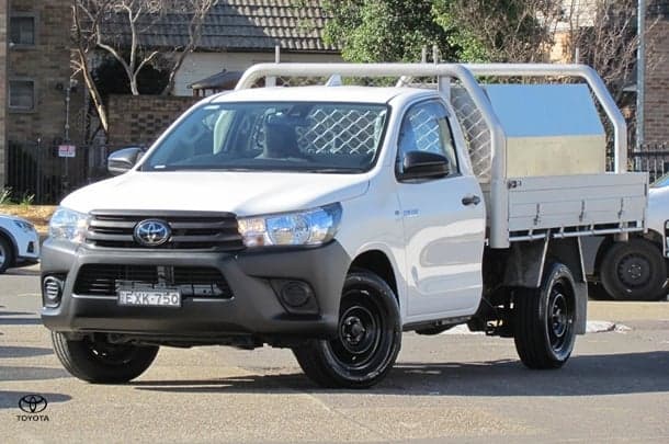 2022 Toyota Hilux Workmate in White