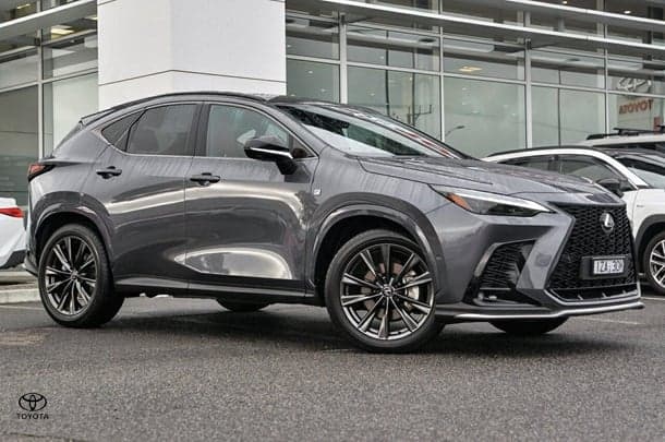 2025 Lexus NX NX350h F Sport in Black