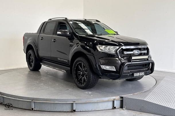 2017 Ford Ranger Wildtrak in Silver