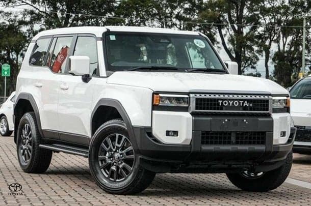 2024 Toyota Landcruiser Prado GX in White