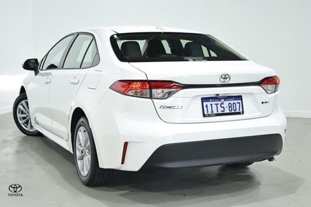 2025 Toyota Corolla Ascent Sport Hybrid in White