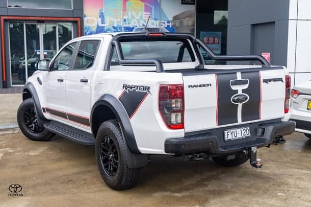 2022 Ford Ranger Raptor X in White