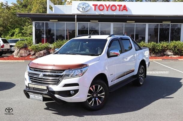 2019 Holden Colorado Storm in White