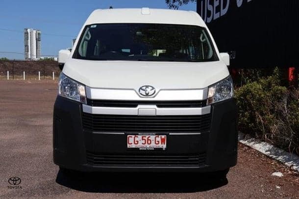 2021 Toyota Hiace Commuter in White
