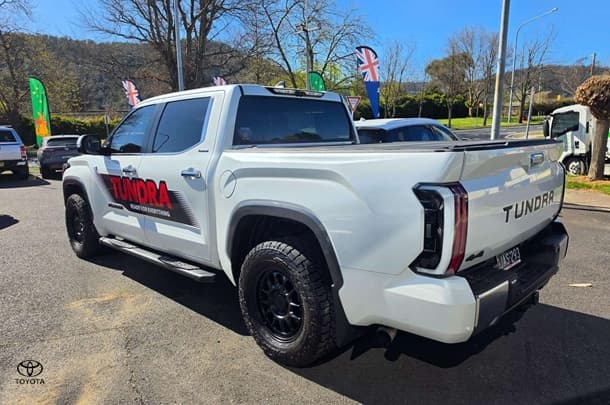 2025 Toyota Tundra Limited in White