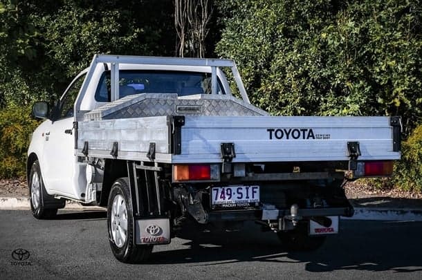2012 Toyota Hilux Workmate in White